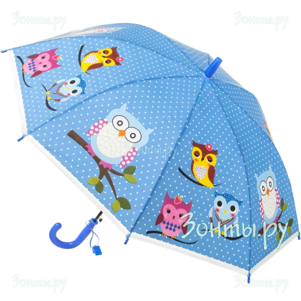 Зонт синего цвета для ребенка Torm 14801-11