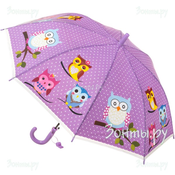 Зонт фиолетового цвета Torm 14801-12 для ребенка