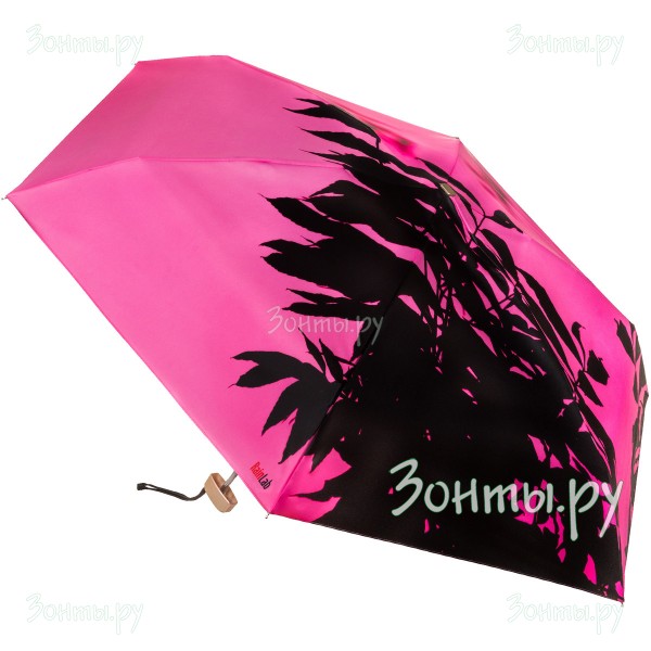 Плоский мини зонтик с принтом розового заката RainLab Fl-123 MiniFlat