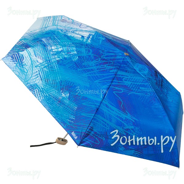 Плоский мини зонтик с гранжевым рисунком RainLab Pi-120 MiniFlat