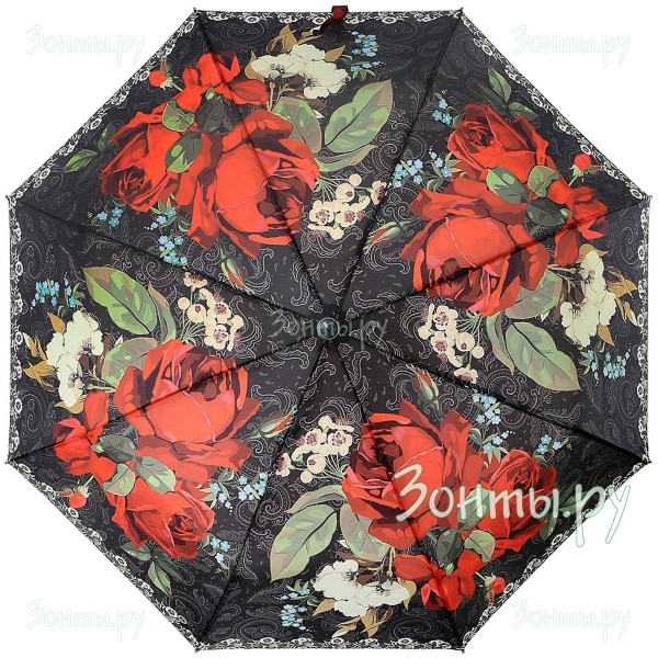 Женский зонт Magic Rain 9231-01 с цветами