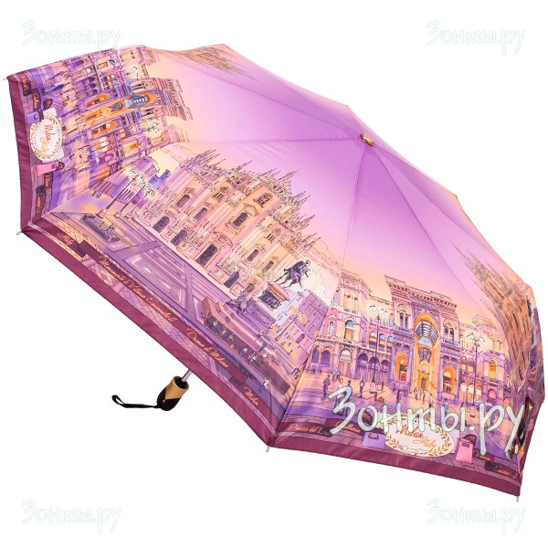 Зонт с рисунком Милана Три слона L3833-01 полный автомат