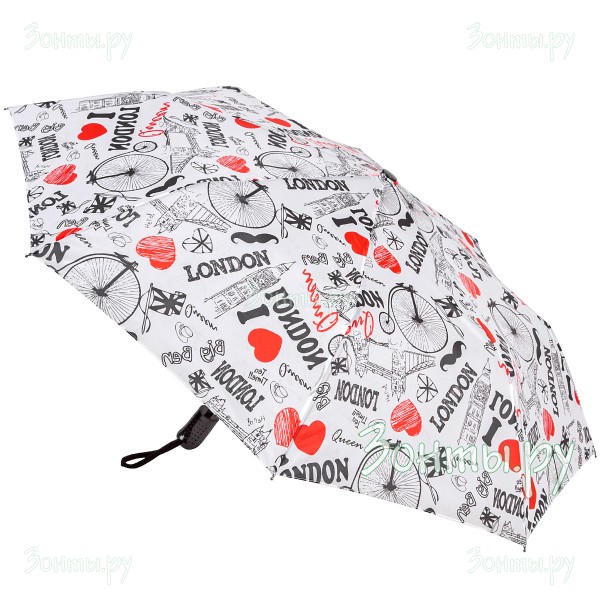 Зонт с надписью Лондон Torm 345-01 автомат