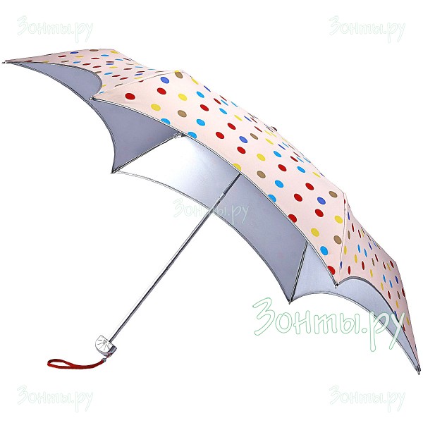Зонт с ультрафиолетовой защитой Fulton L752-4070 Цветной горошек