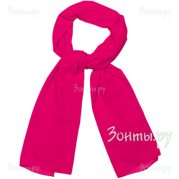 Розовый женский шарф-палантин из шифона TK26452-30 Pink