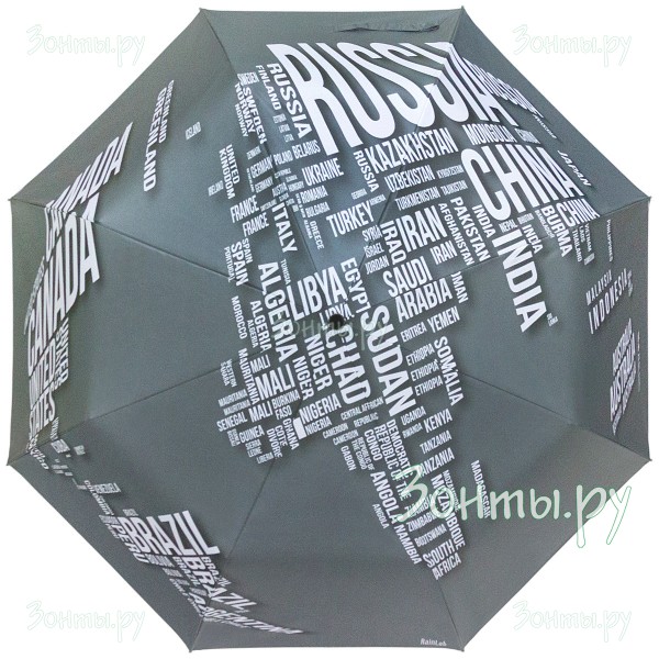 Нажмите чтобы увеличить Зонтик с изображением карты мира RainLab 134 Standard