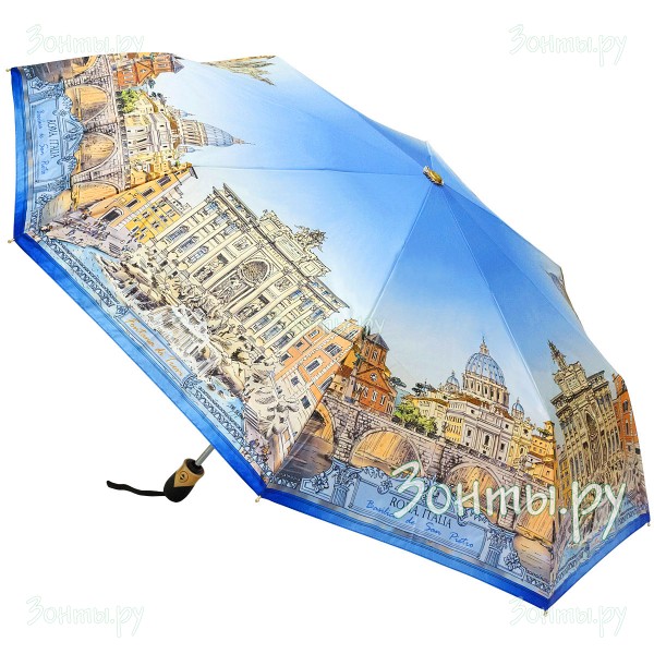 Зонт с рисунком собора Святого Петра Три слона L3833-08B
