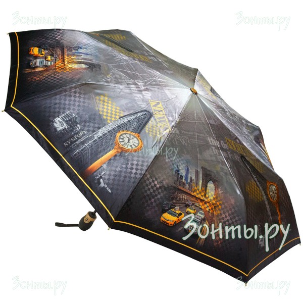 Зонтик женский из сатина Три слона L3835-139U