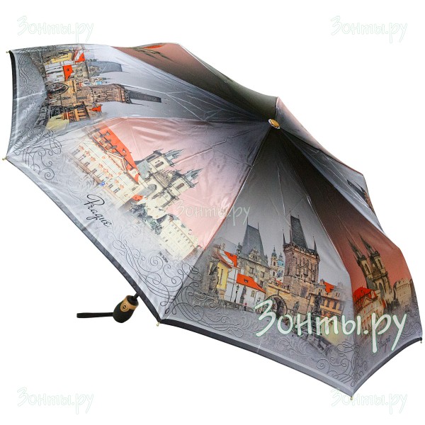 Зонтик женский из сатина Три слона L3835-140U