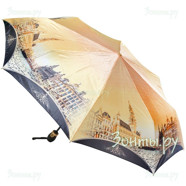 Зонтик женский из сатина Три слона L3835-144U