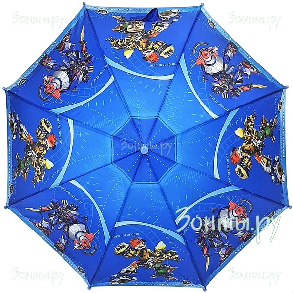 Зонтик с роботами Diniya 2224-06