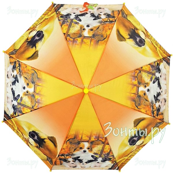 Зонтик с собачками Diniya 366-02