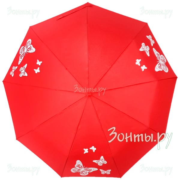 Зонтик с проявляющимся рисунком Diniya 949-02