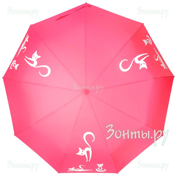 Зонтик с проявляющимся рисунком Diniya 949-07