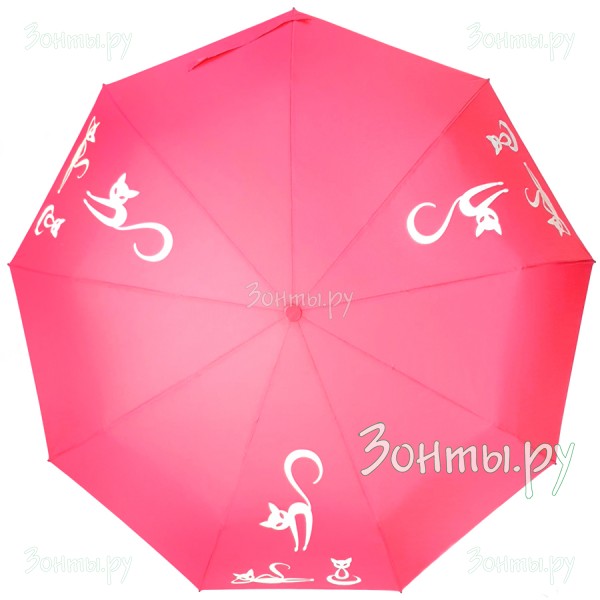 Зонтик с проявляющимся рисунком Diniya 949-07