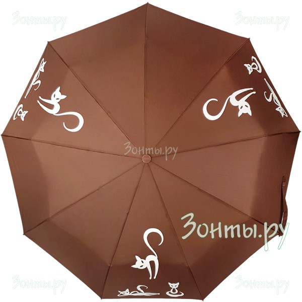 Зонтик с проявляющимся рисунком Diniya 949-08