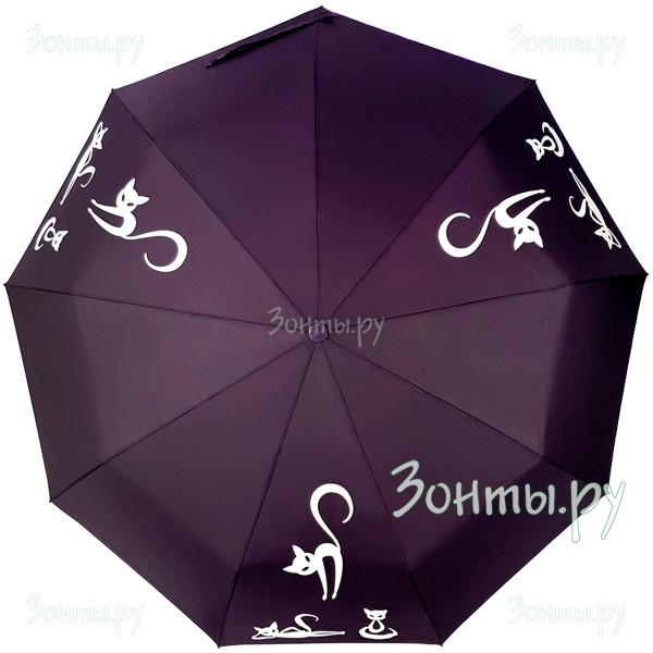 Зонтик с проявляющимся рисунком Diniya 949-09