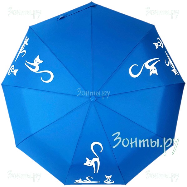 Зонтик с проявляющимся рисунком Diniya 949-10