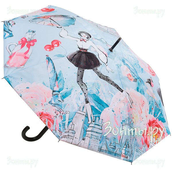 Зонт трость Ветер перемен и Мэри Поппинс RainLab Pi-038 Auto