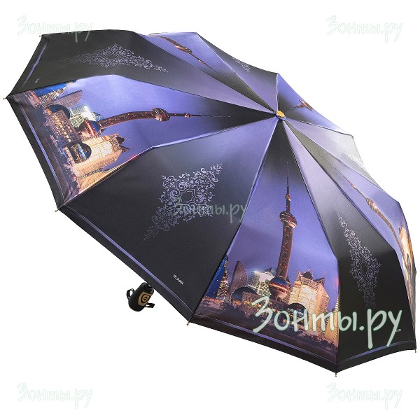 Зонт женский из сатина Три слона L3102-02C/S