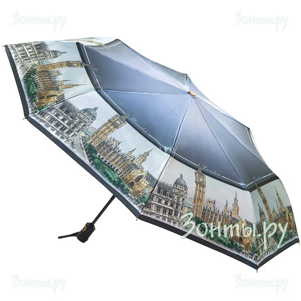 Зонтик женский сатиновый Три слона L3853-03C
