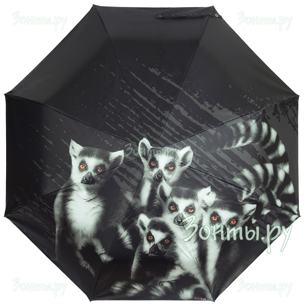 Зонтик с принтом лемуров RainLab 139 Standard