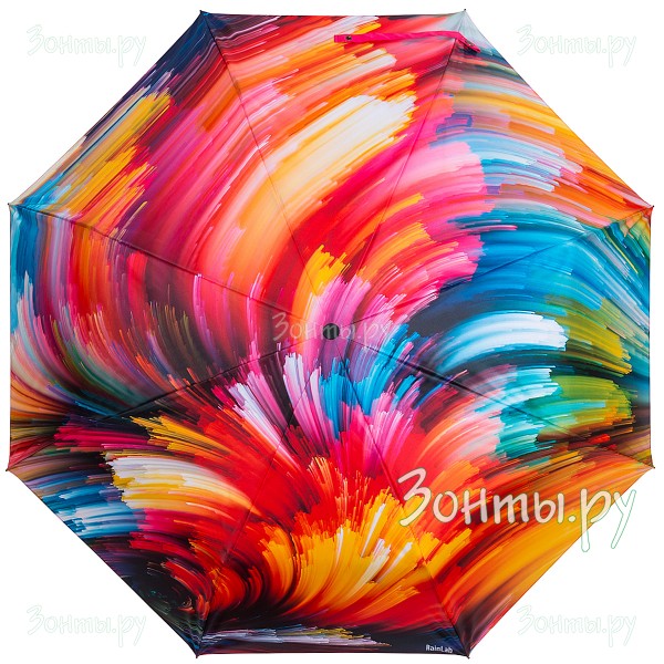 Зонтик с абстрактной радугой RainLab 152 Standard