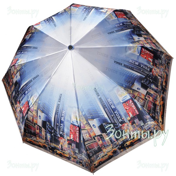 Зонтик блестящий Три слона L3884-41D, полный автомат