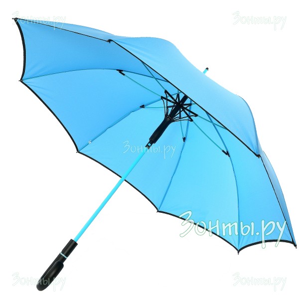 Синий зонт-трость ArtRain 1611 полуавтомат