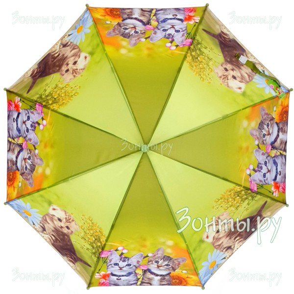 Зонтик с котятами Diniya 366-12