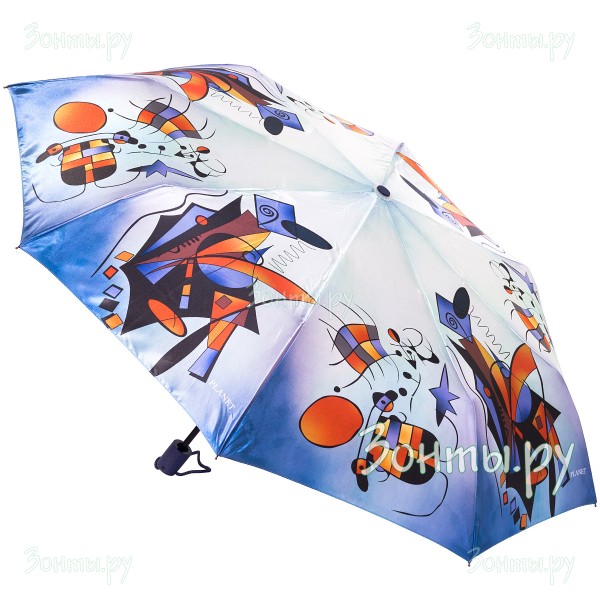 Зонтик блестящий Planet PL-116-06, полный автомат