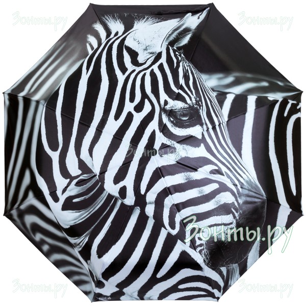 Зонтик с фото-принтом зебры RainLab 183 Standard