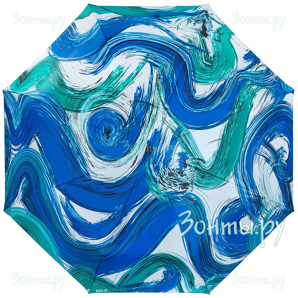 Зонтик с абстрактным рисунком в стиле волны RainLab 186 Standard
