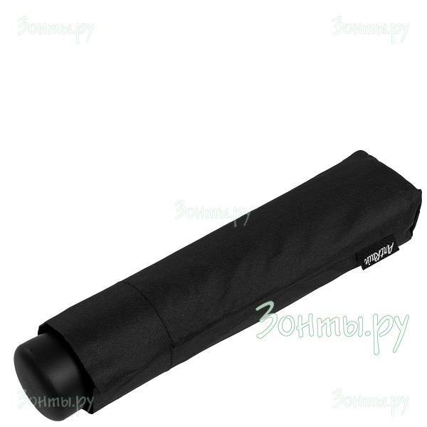 Качественный черный мужской зонт ArtRain 3510