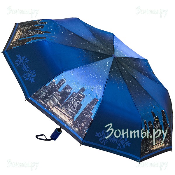Зонтик женский из сатина Diniya 2731-04