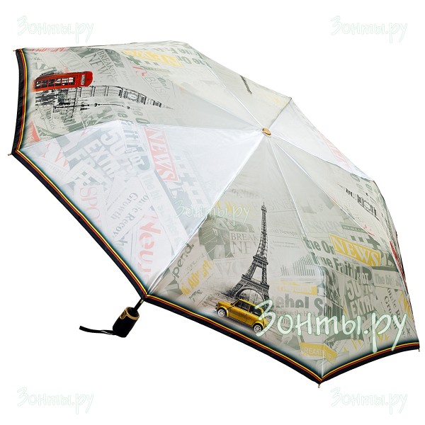 Зонтик из сатина Три слона L3845-91S полный автомат