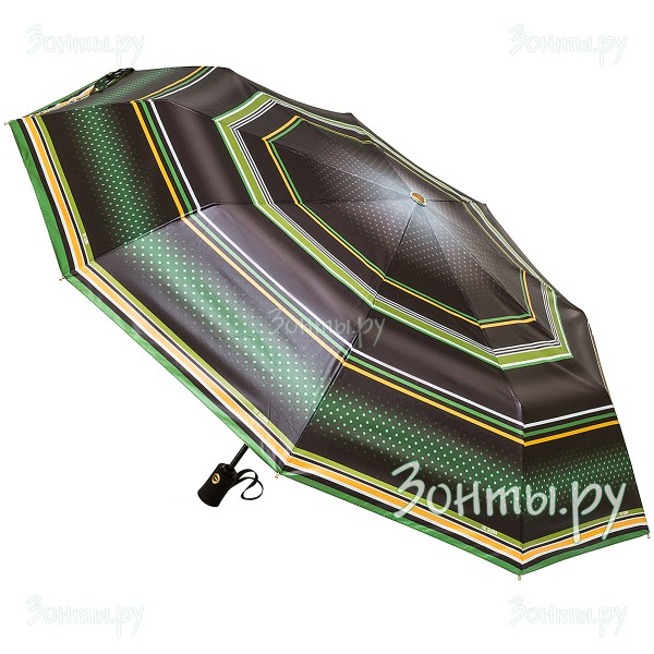 Женский зонт из эпонжа  Три слона L3994-06A полный автомат