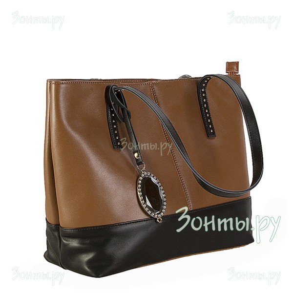 Женская коричневая сумка Farfalla Rosso 39666-257