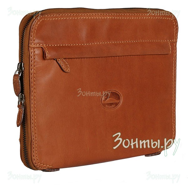 Светло-коричневая сумка для ношения iPad Borella 11-19136 tan