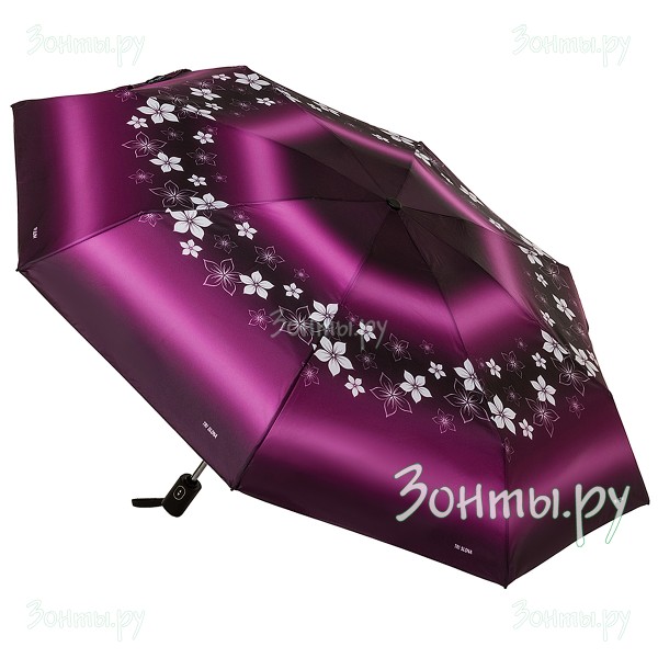 Компактный женский зонтик  Три слона L4801-02B полностью автоматический