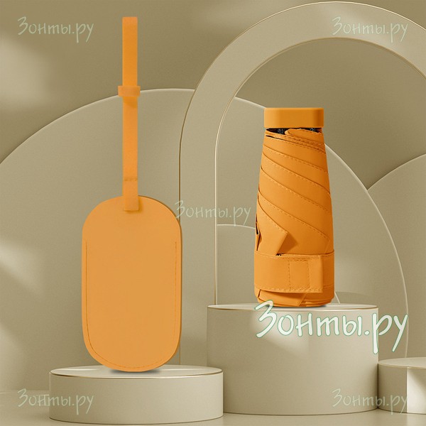 Оранжевый зонт RainLab Handbag Orange механика