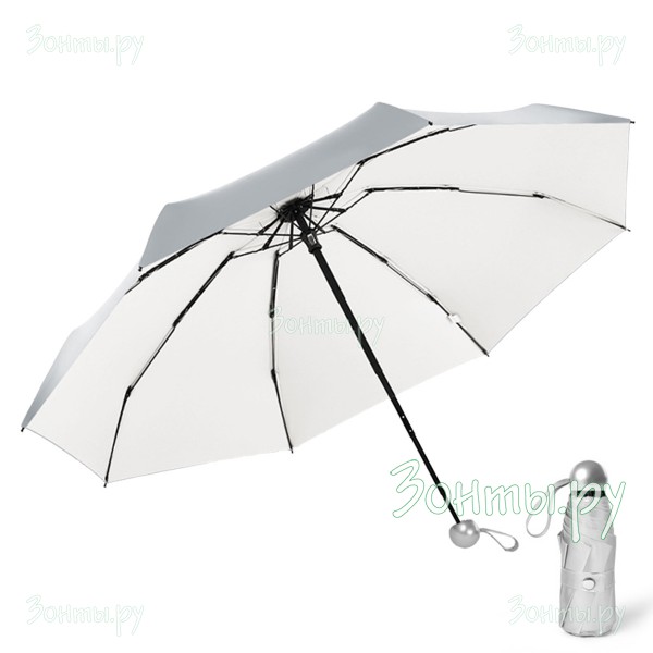 Мини зонт RainLab Five White механический