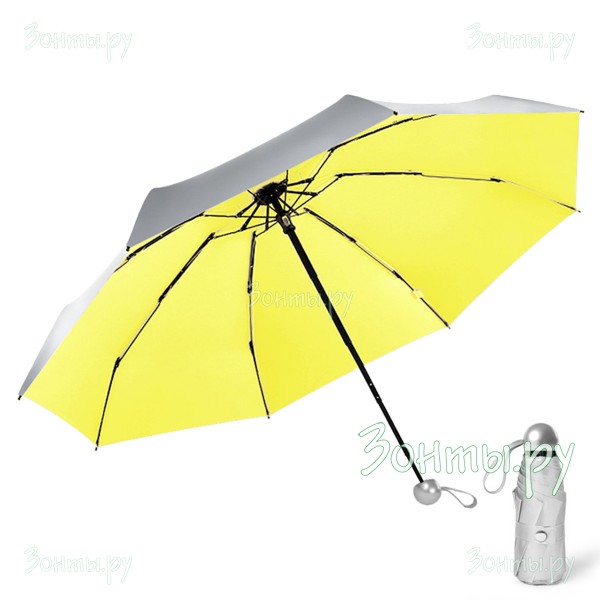 Мини зонт RainLab Five Yellow механический