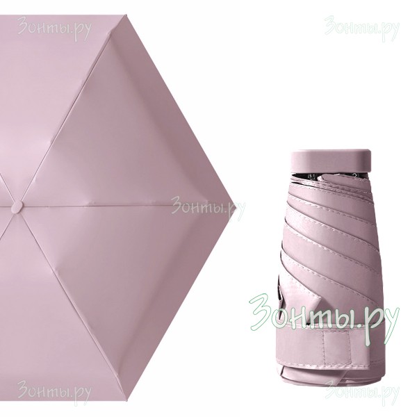 Карманный зонт RainLab Od-005 Pink механика