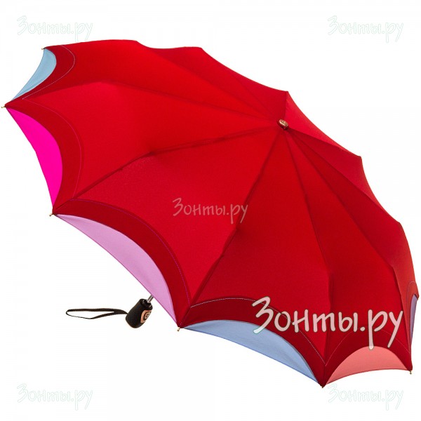 Женский зонт с 10 спицами Три слона L3110-06B в чехле с ручками