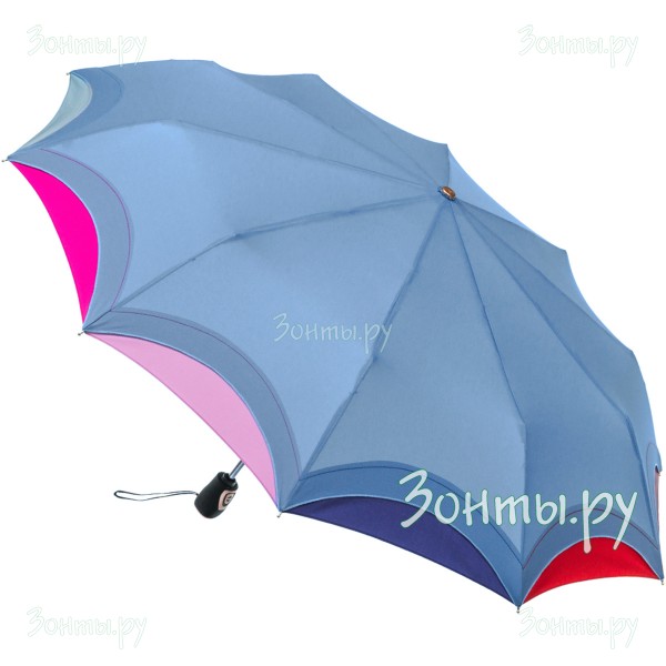 Зонт женский с 10 спицами Три слона L3110-08B в чехле с ручками